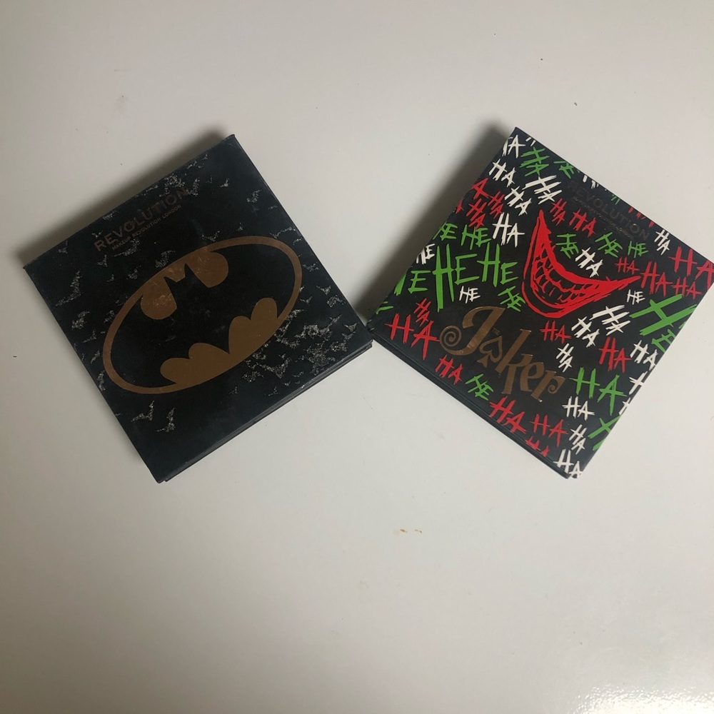 Batman and Joker limited edition palettes